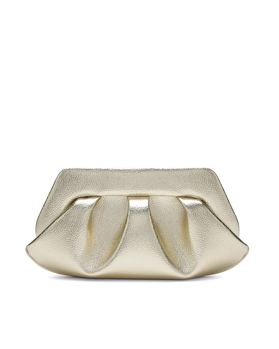 Baguette Bag Bios Gold Laminated 37.pu (rm0210) Clutch