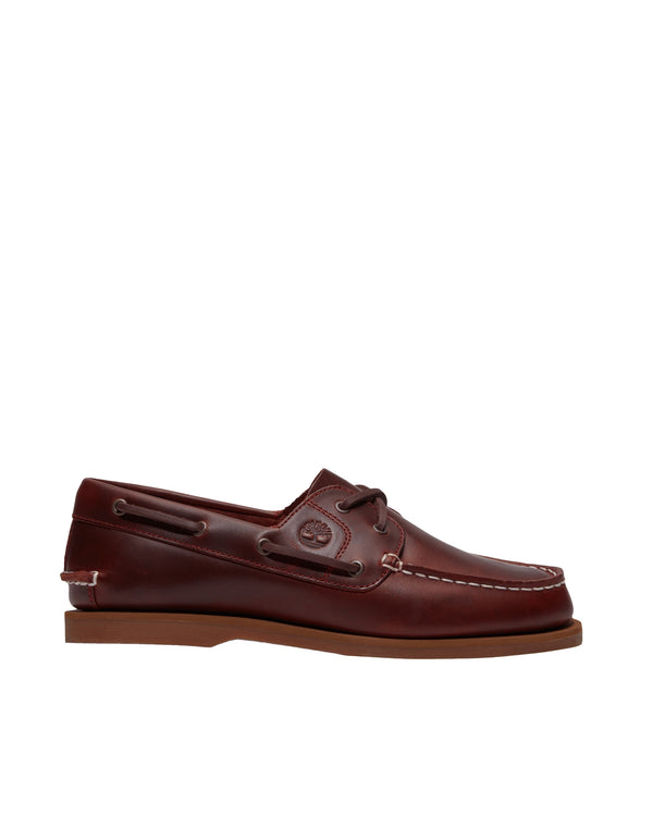 Boat Shoes Classic Burgundy Full Grain Leather Loafers