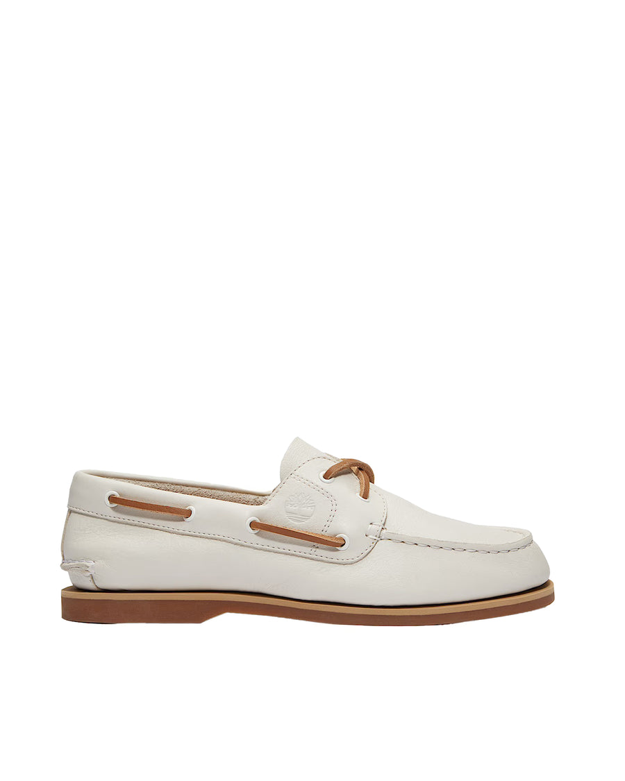 Boat Shoes Classic Natural Full Grain Leather Loafers