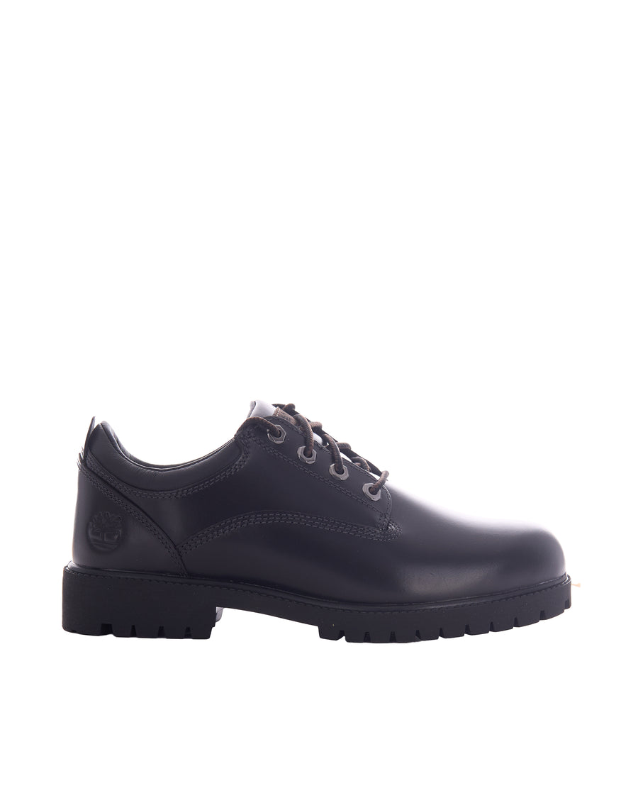 Lace-Up Shoes Black Full Grain Leather