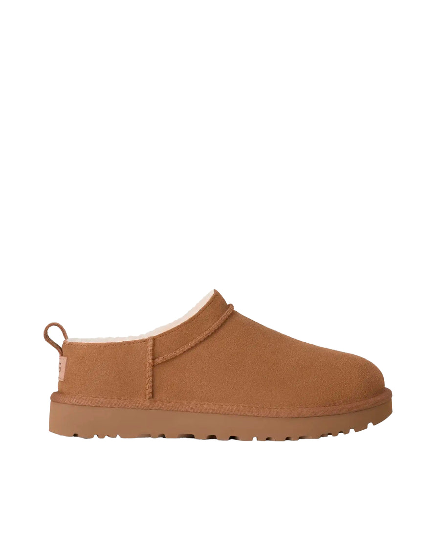 Clog Classic Micro Chestnut Upper: Leather; Outsole: Eva Slippers