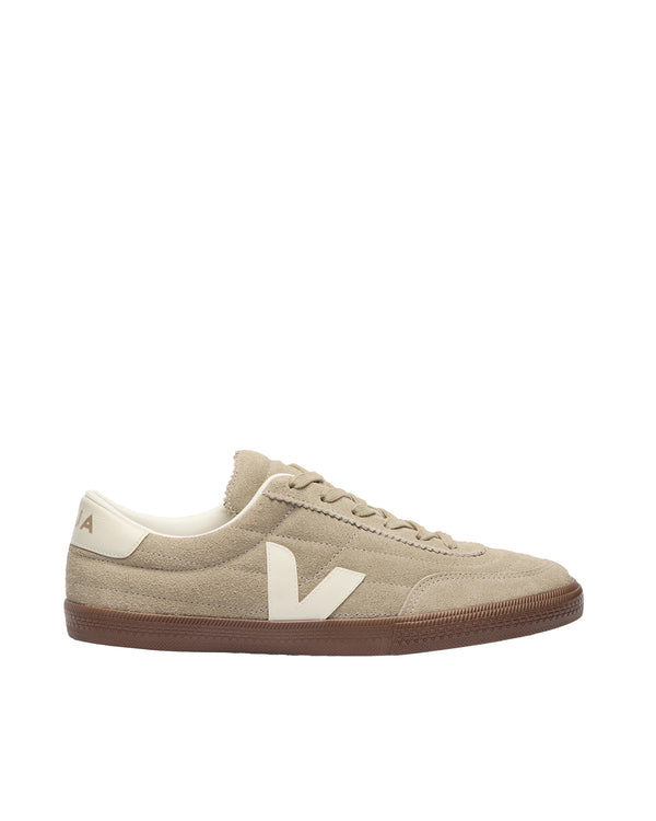 Sneakers Panenka Taupe Suede Pierre Bark Trainers