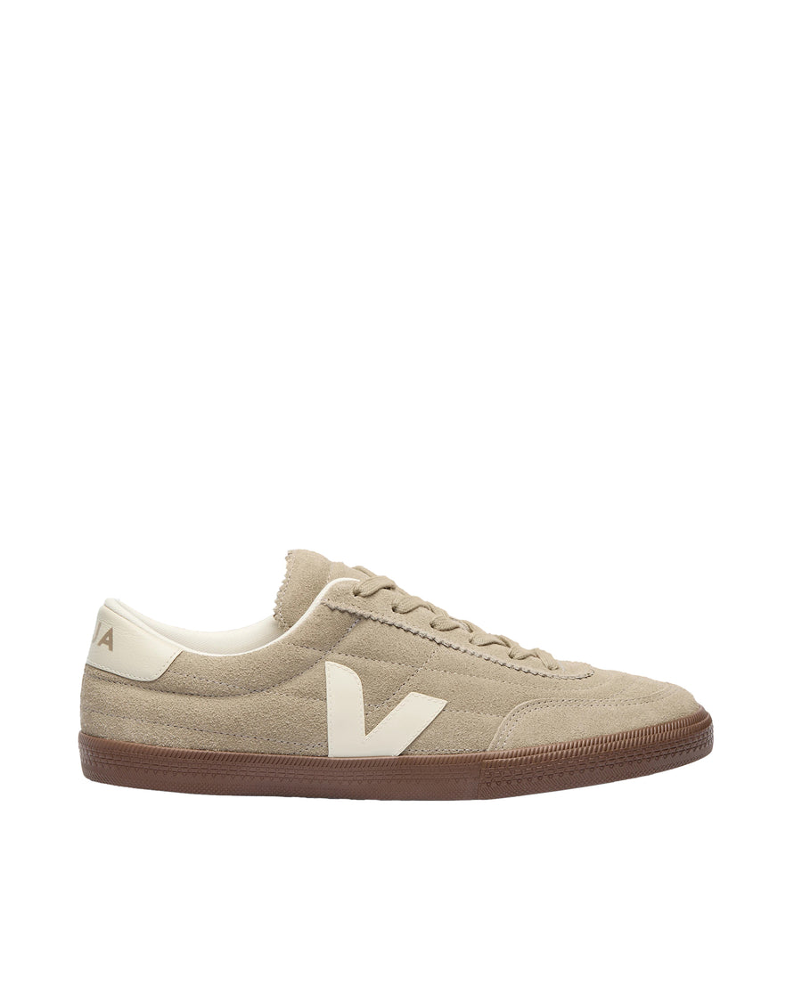 Sneakers Panenka Taupe Suede Pierre Bark Trainers