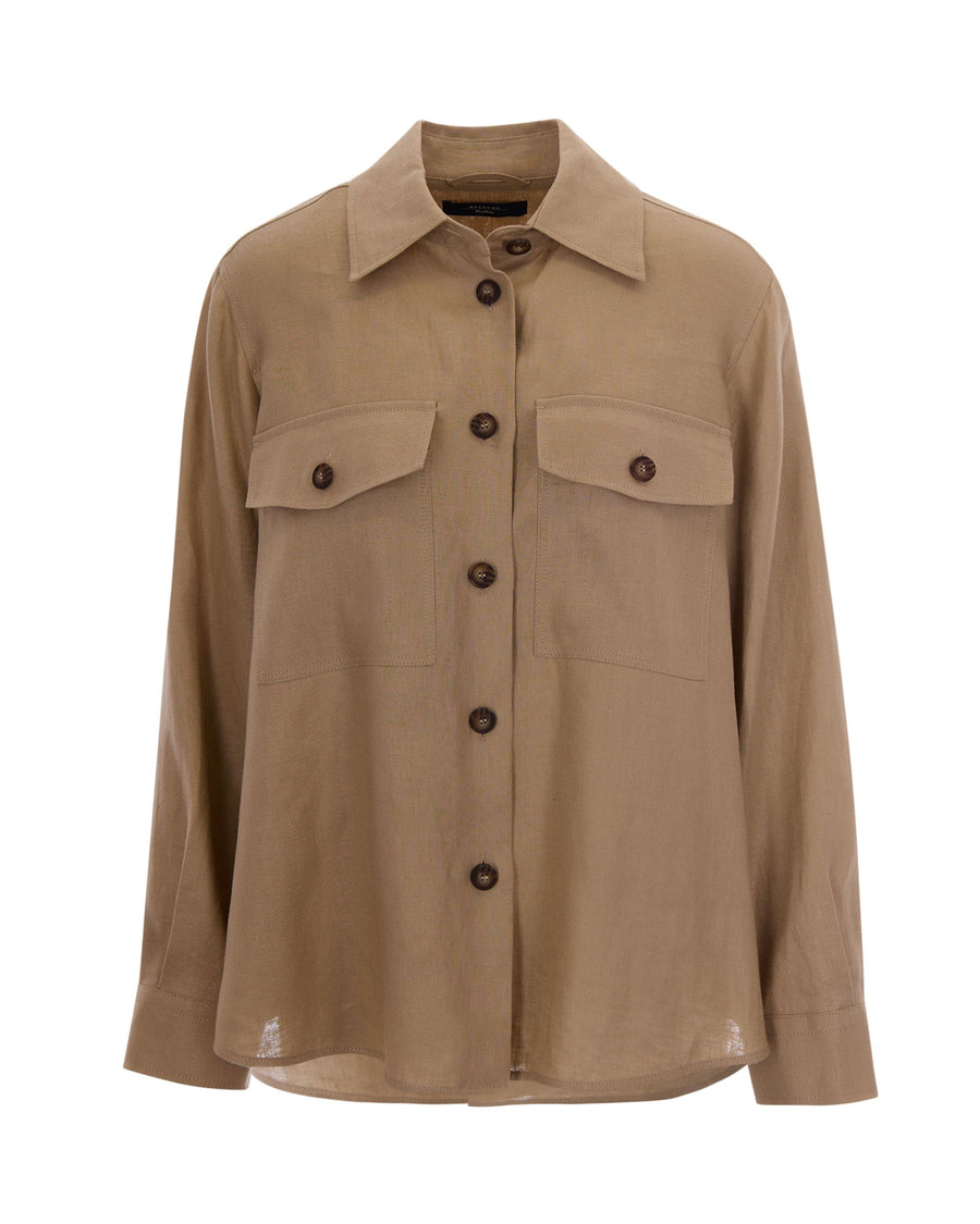 Jacket Workwear Safari Linen Shirt