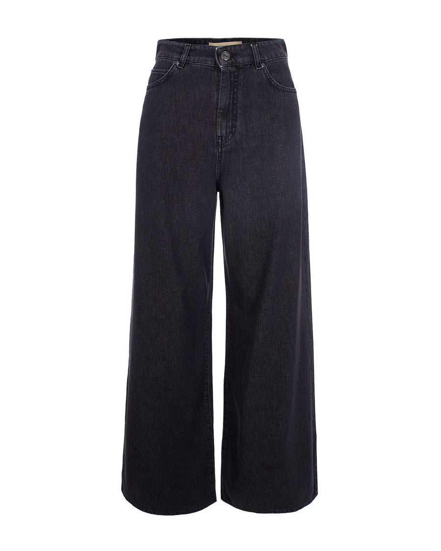 Jeans Vega Black Cotton