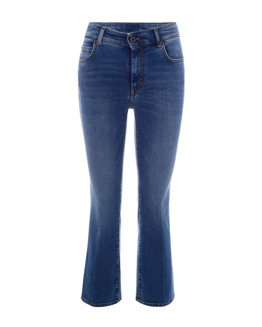 Jeans Skinny Blue Cotton