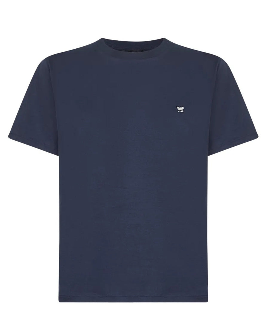 T-Shirt Regular Fit Blue Cotton T-shirts & Jerseys