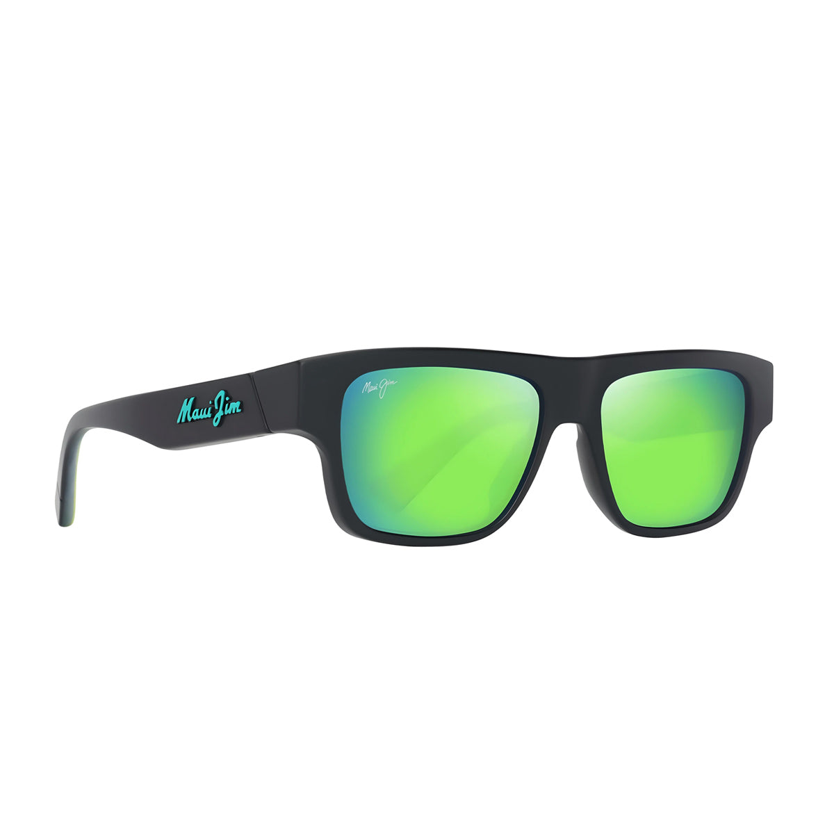 Maui Jim KOKUA mauigreenr matte black Nero Acetate Occhiali Sole