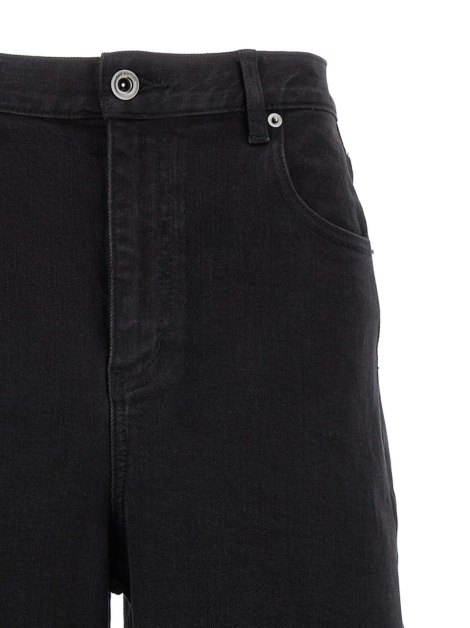 Black Barrel Leg jeans Cotton