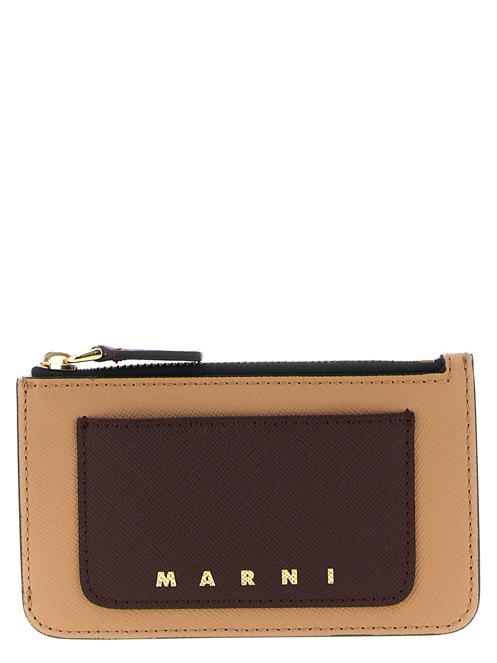 Saffiano leather cardholder Multicolor Calfskin (bos Taurus) Wallets, Card Holders