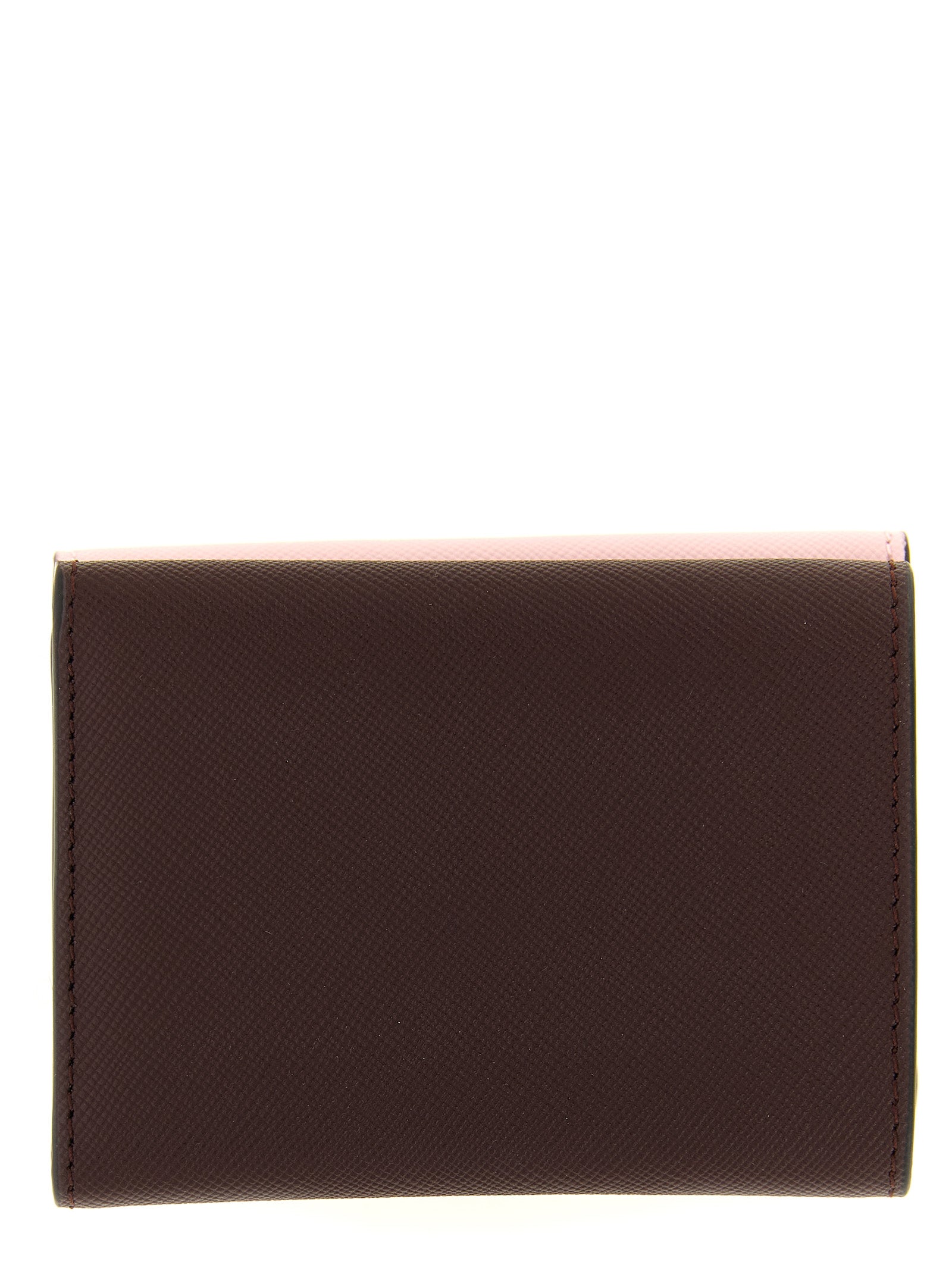 Trifold wallet Multicolor Calfskin Leather (bos Taurus) Wallets, Card Holders