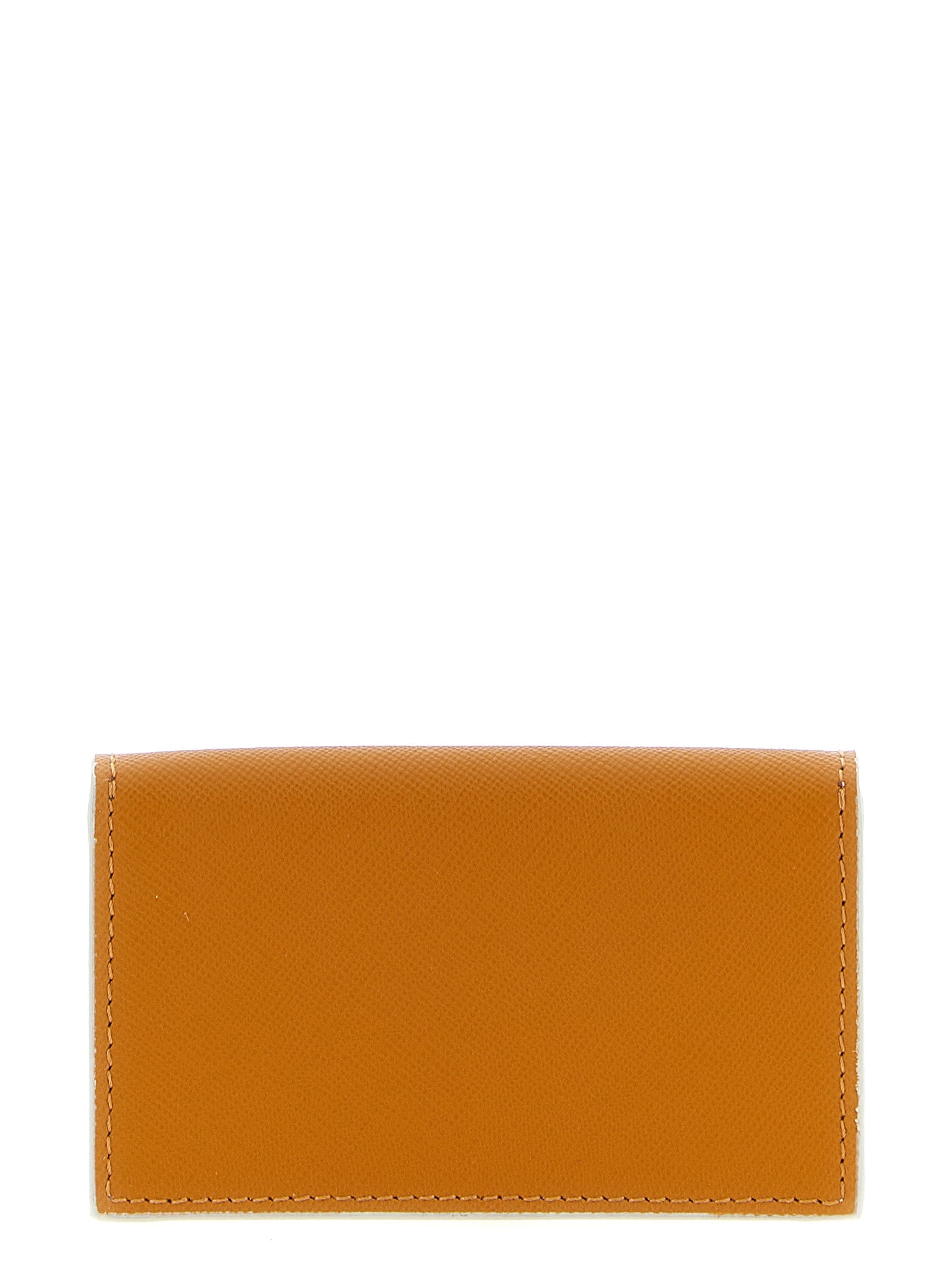 Logo business card holder Multicolor Calfskin Leather (bos Taurus) Wallets, Holders