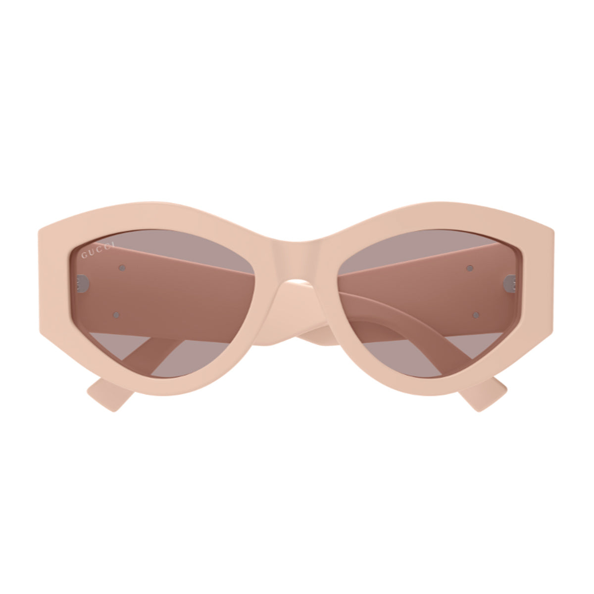 Gucci GG1951S Linea Emblem 005 Pink Brown Rosa Recycled Acetate Occhiali Da Sole