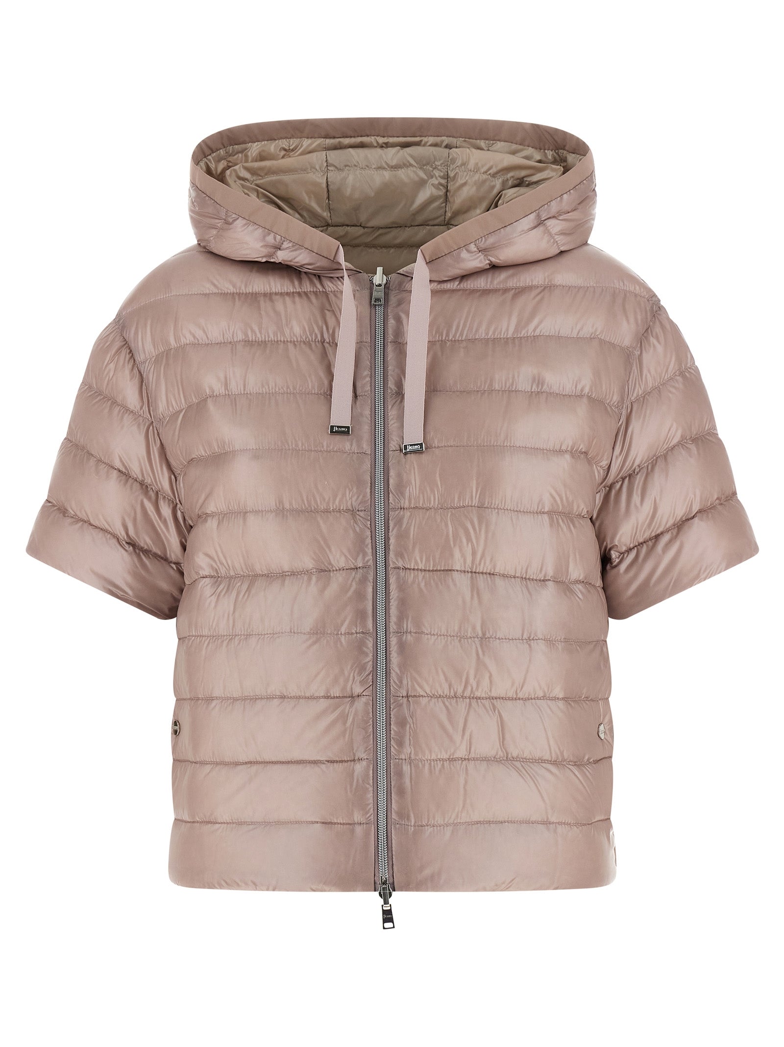 Reversible quilted down jacket Multicolor Polyamide Jacket, Parka, Casual