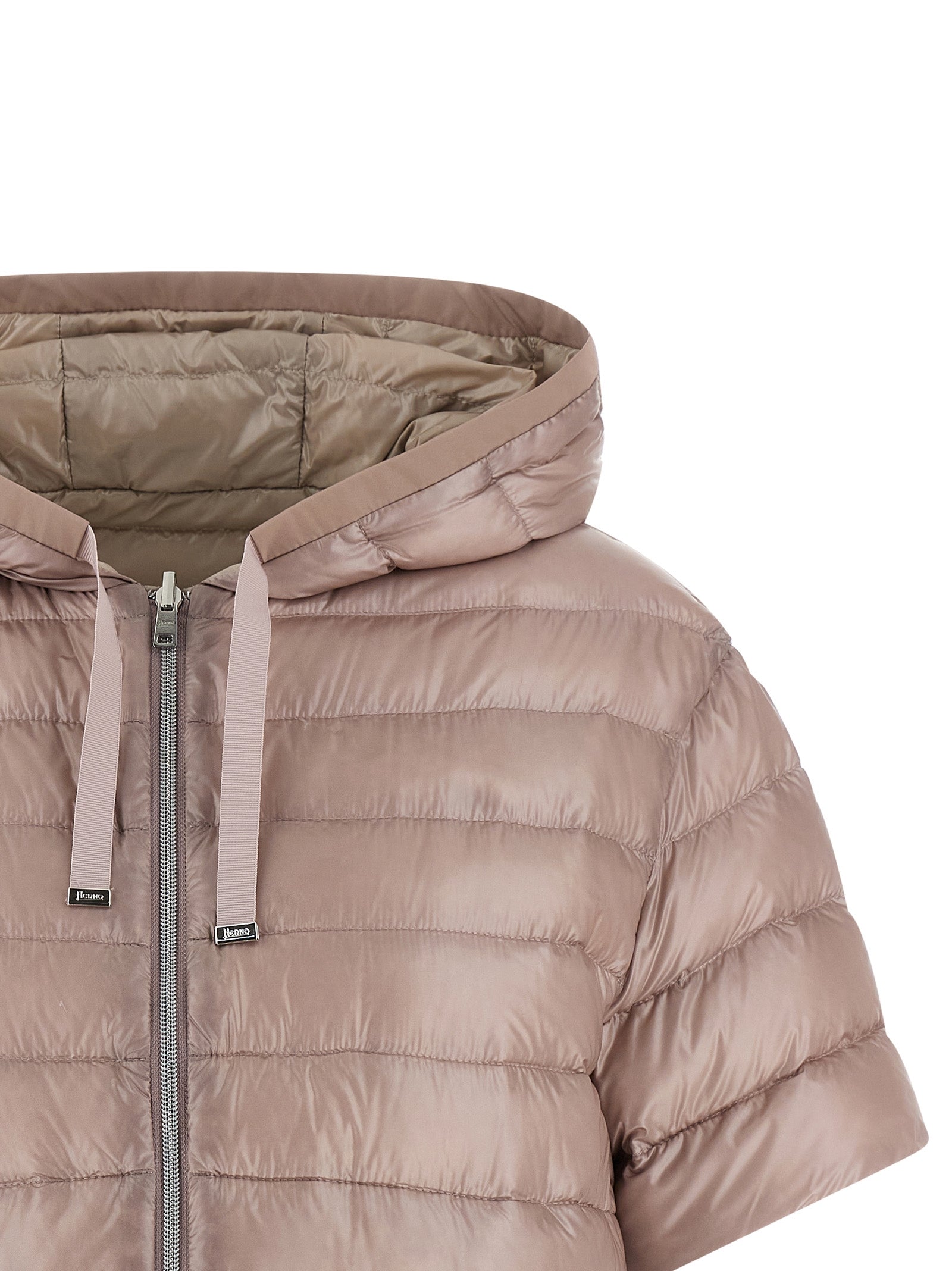 Reversible quilted down jacket Multicolor Polyamide Jacket, Parka, Casual