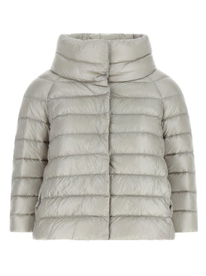 Herno Sofia Down Jacket — Greige