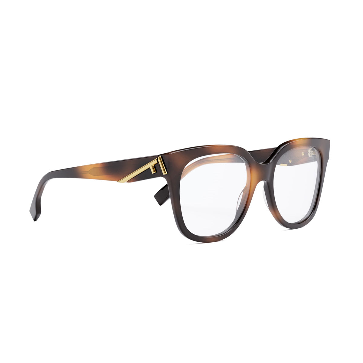 FE50064I Fendi First 053 Havana Marrone Acetate Occhiali Da Vista
