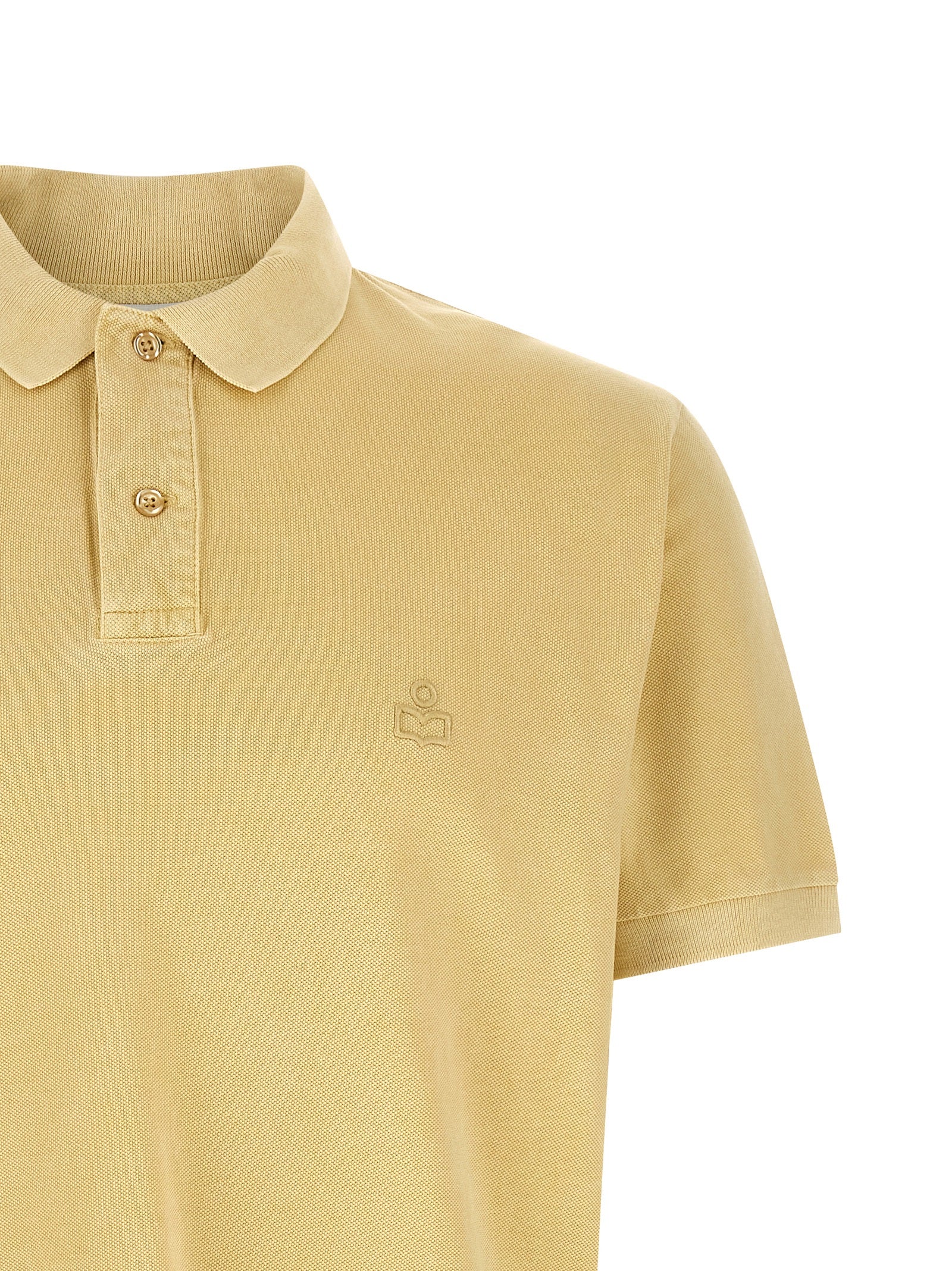Afko polo shirt Yellow Cotton