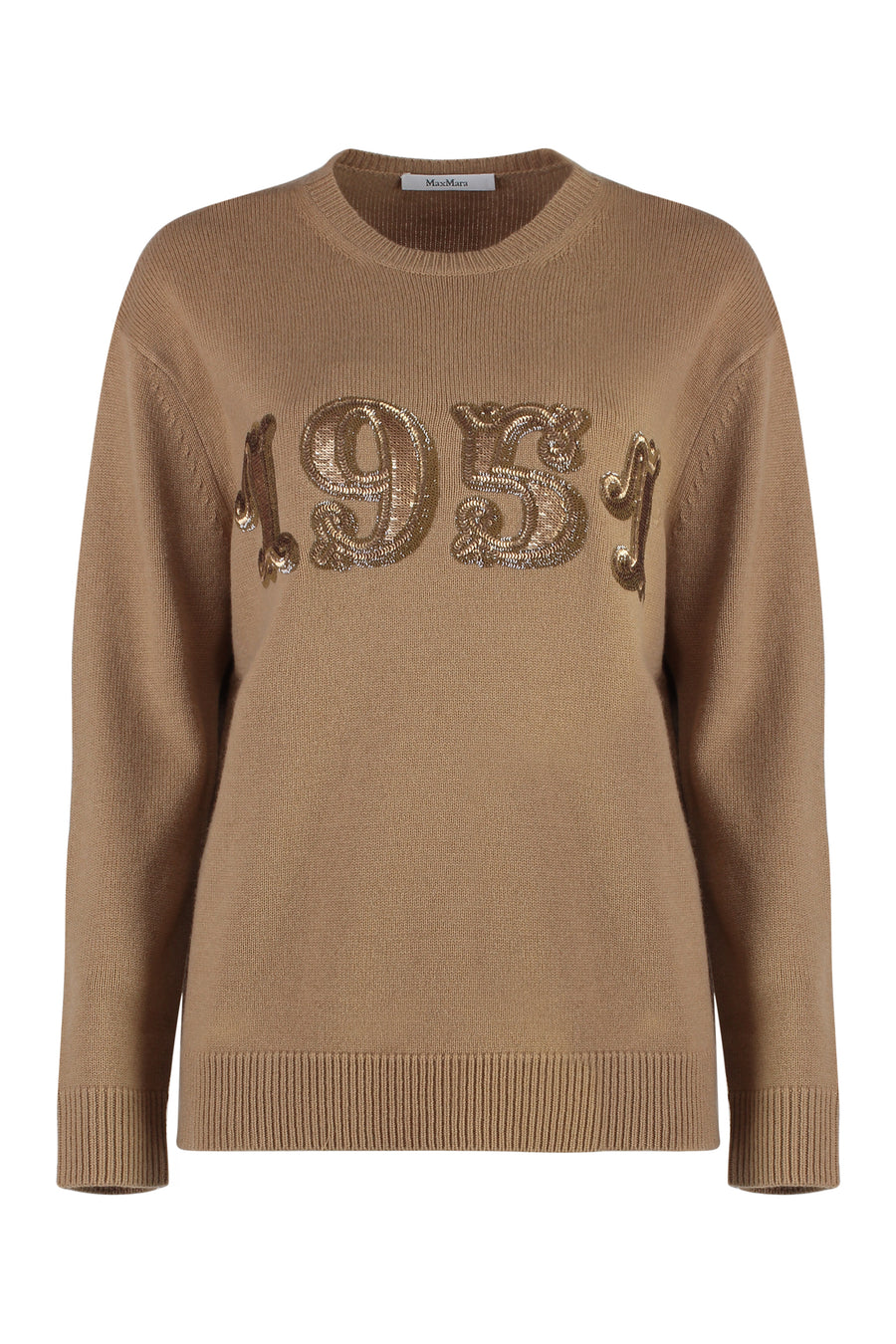 Plata Wool And Cashmere Sweater Camel