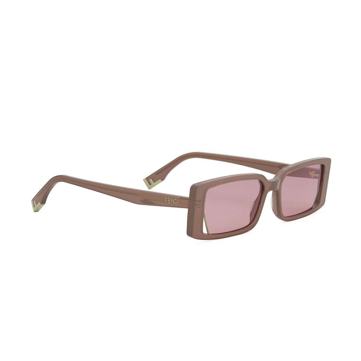 Fendi FE40164I Way 45Y Rosa Acetate Occhiali Da Sole