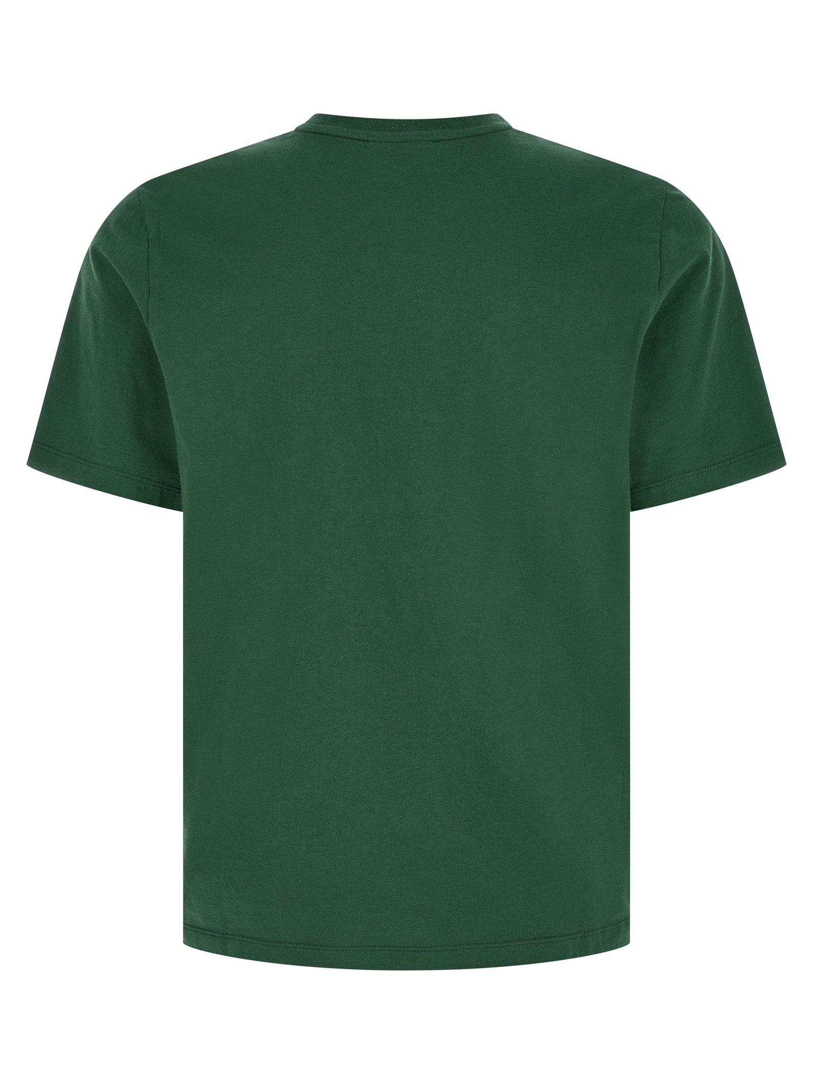Fox Head T-shirt Green Cotton