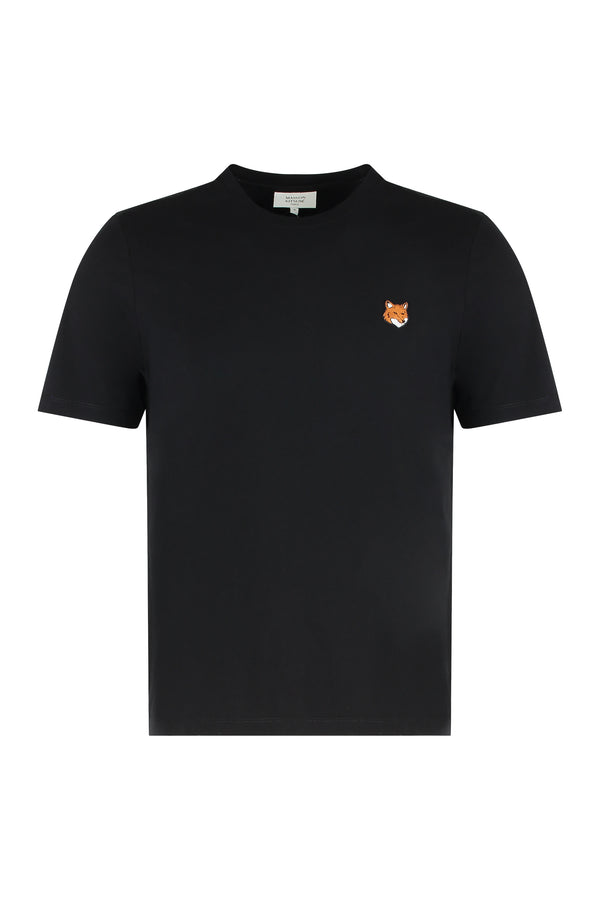 Round Neck Cotton T-Shirt Black T-shirts