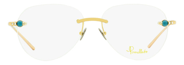 Pomellato PM0069O Metal eyeglasses in gold