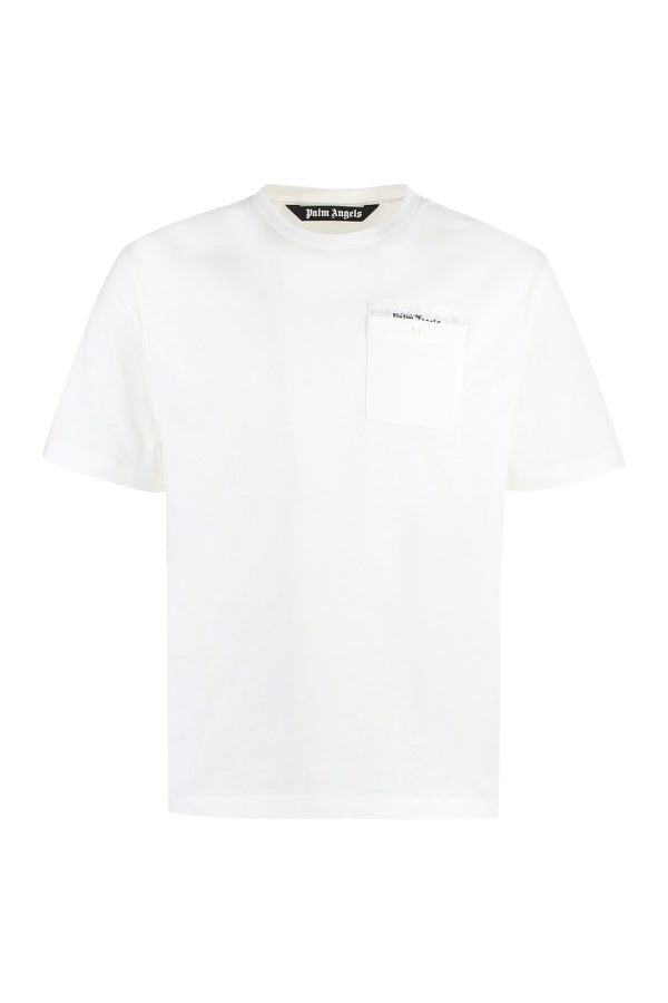 Cotton Crew-Neck T-Shirt White T-shirts