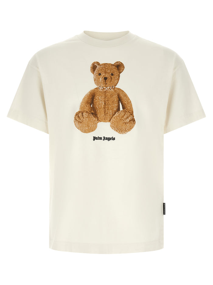Bear T-shirt White Cotton
