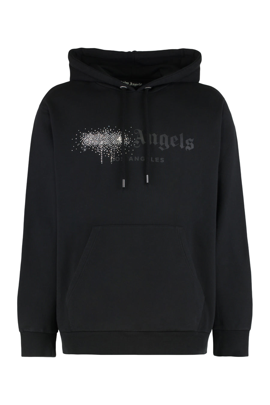 Hooded Cotton Sweatshirt Black Jumpers