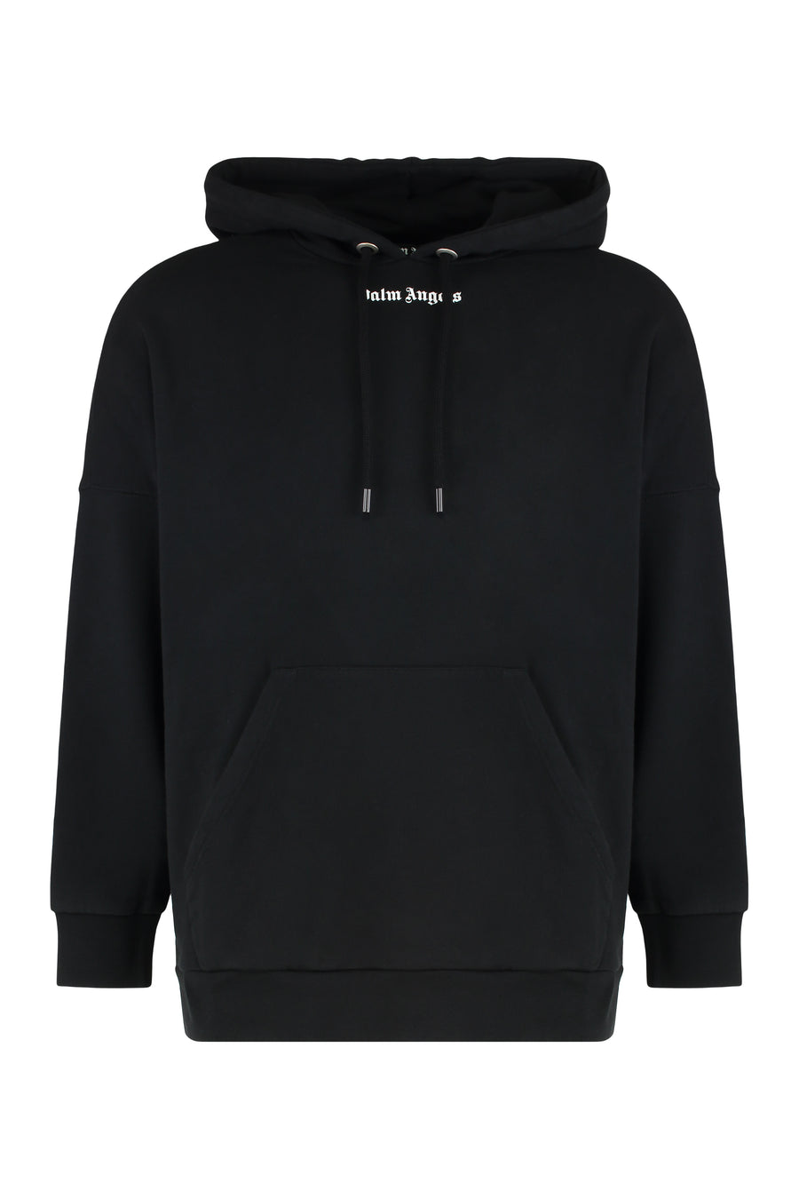 Hooded Sweatshirt With Logo Black Cotton Jumpers