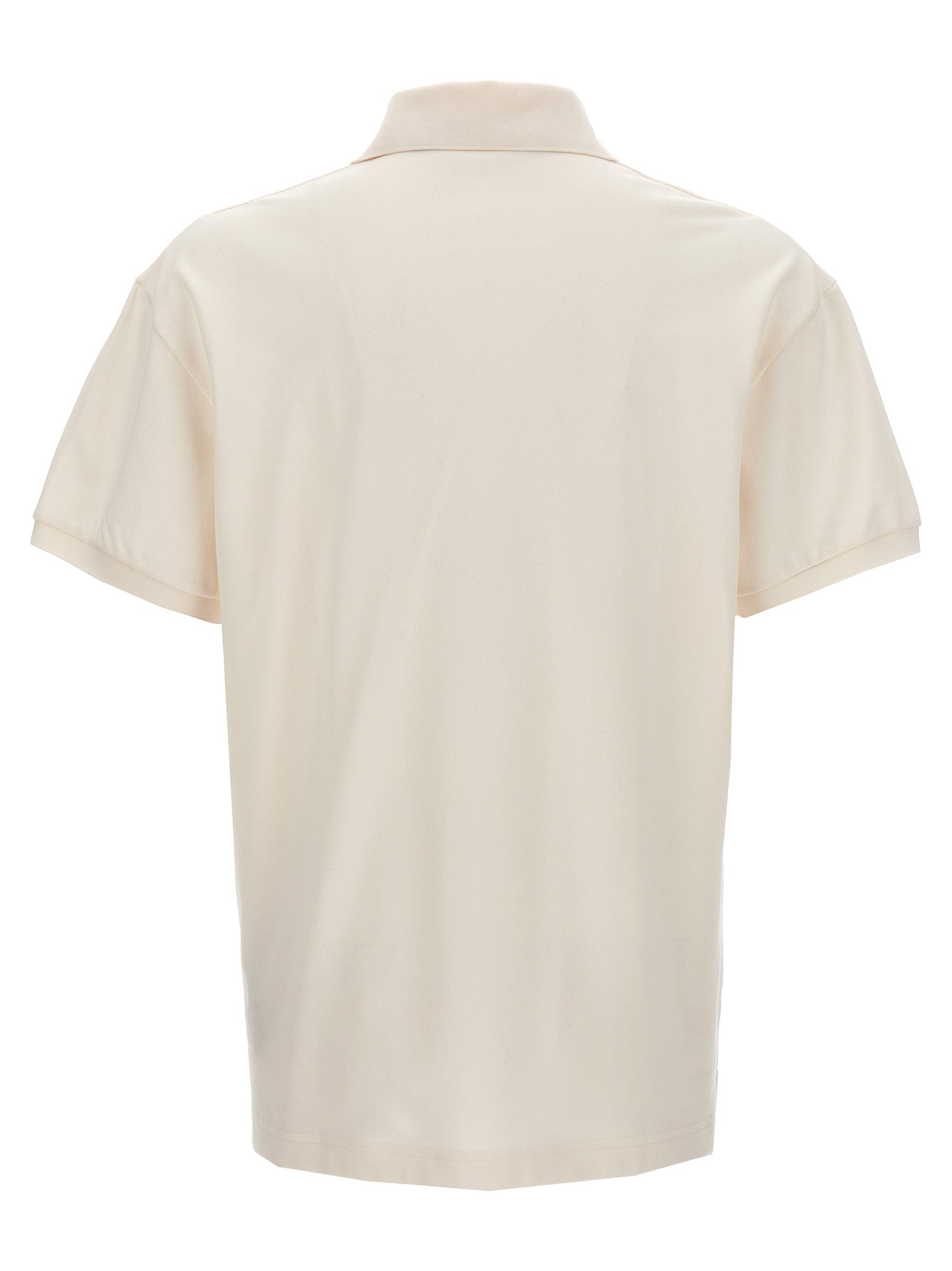 Monogram polo shirt White Polyester