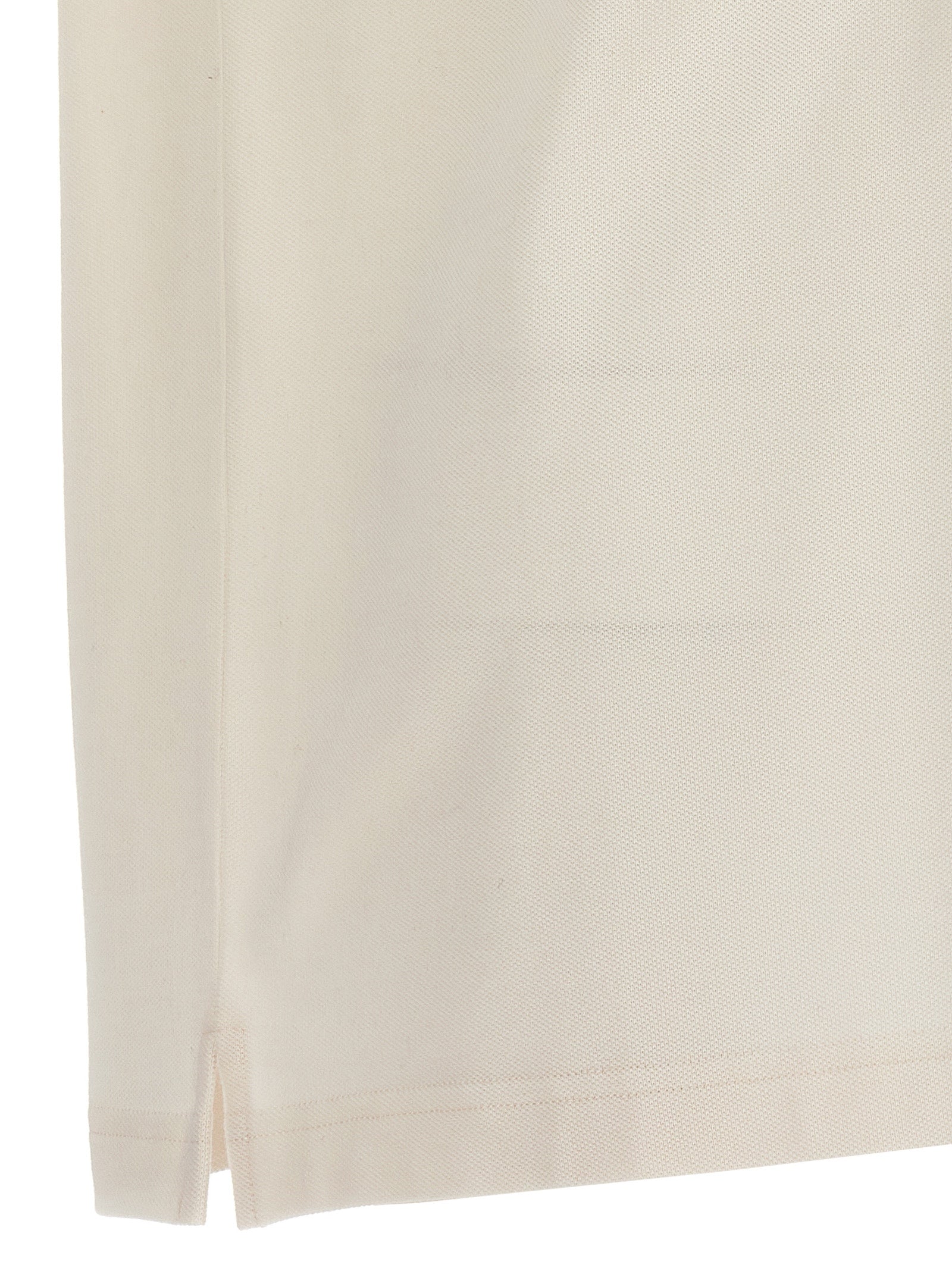Monogram polo shirt White Polyester