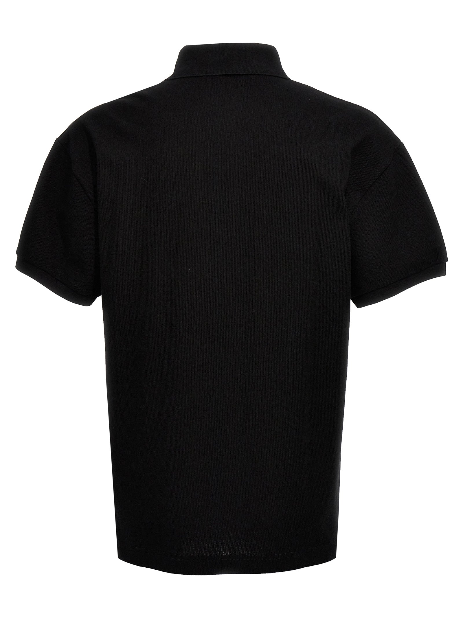 Monogram polo shirt Black Polyester