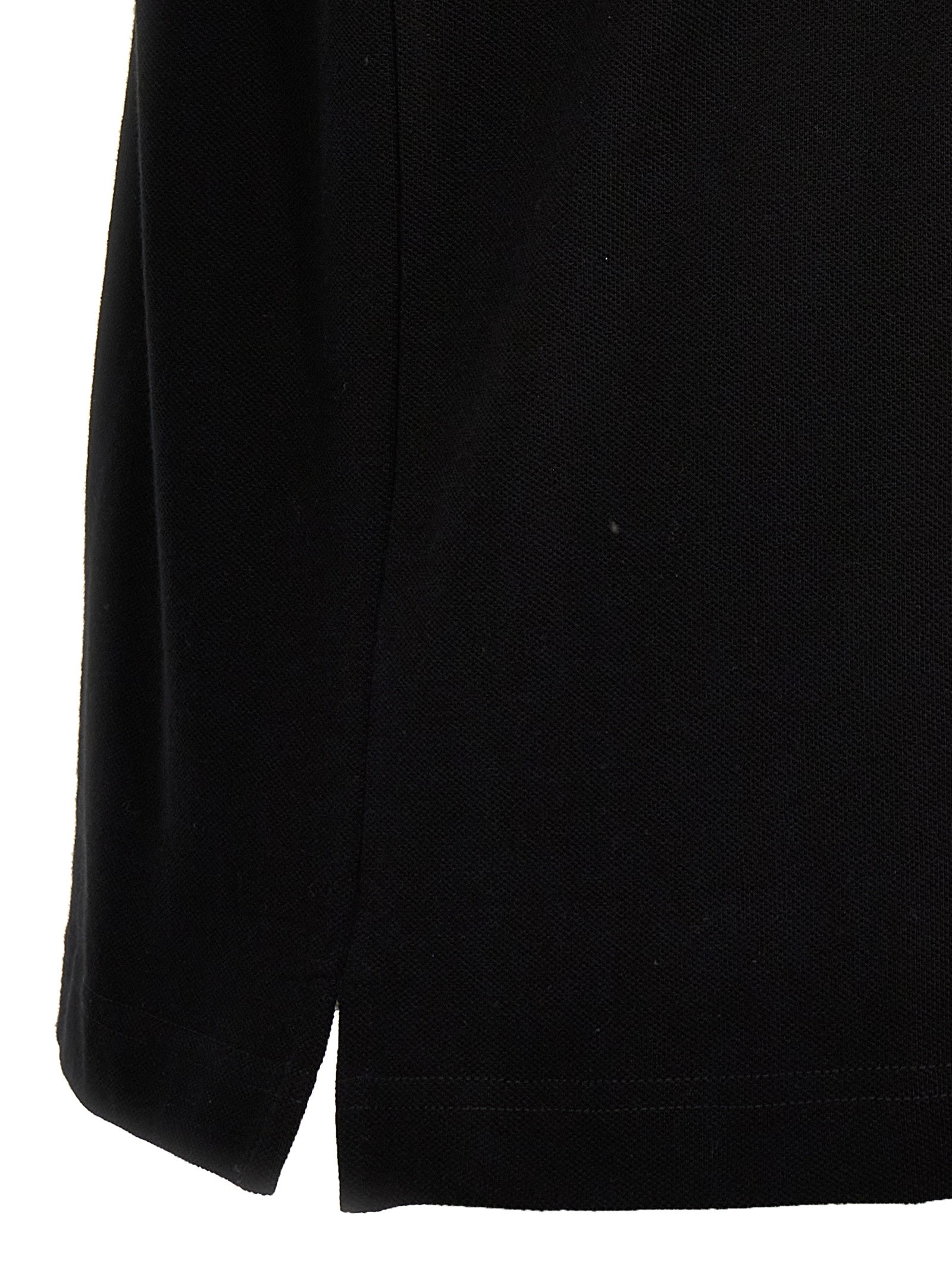 Monogram polo shirt Black Polyester