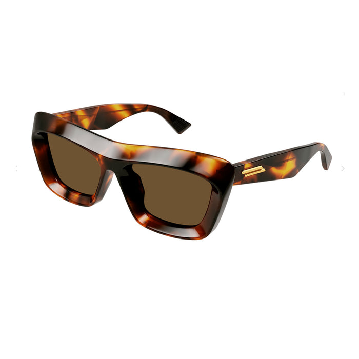 BV1283S LINE NEW CLASSIC 002 Marrone Recycled Acetate Occhiali Sole