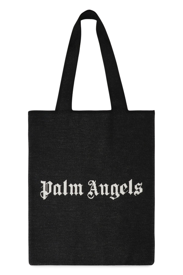 Black Tote Bag With Logo Wool