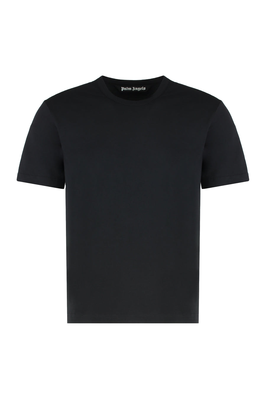 Set Of Three Crew Neck T-Shirts Black Cotton