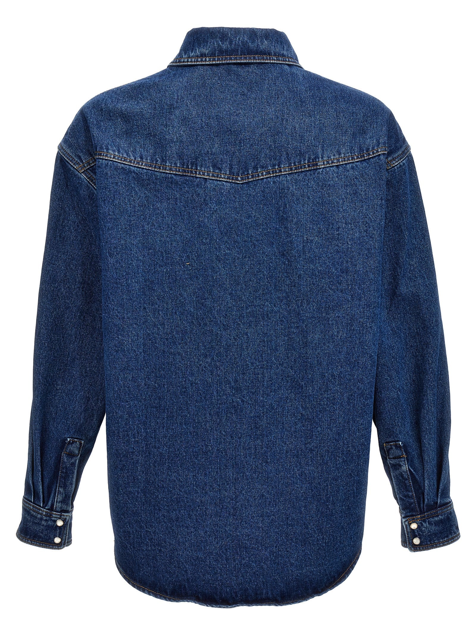 LW Monogram jacket Blue Polyester Down Jacket, Parka, Casual