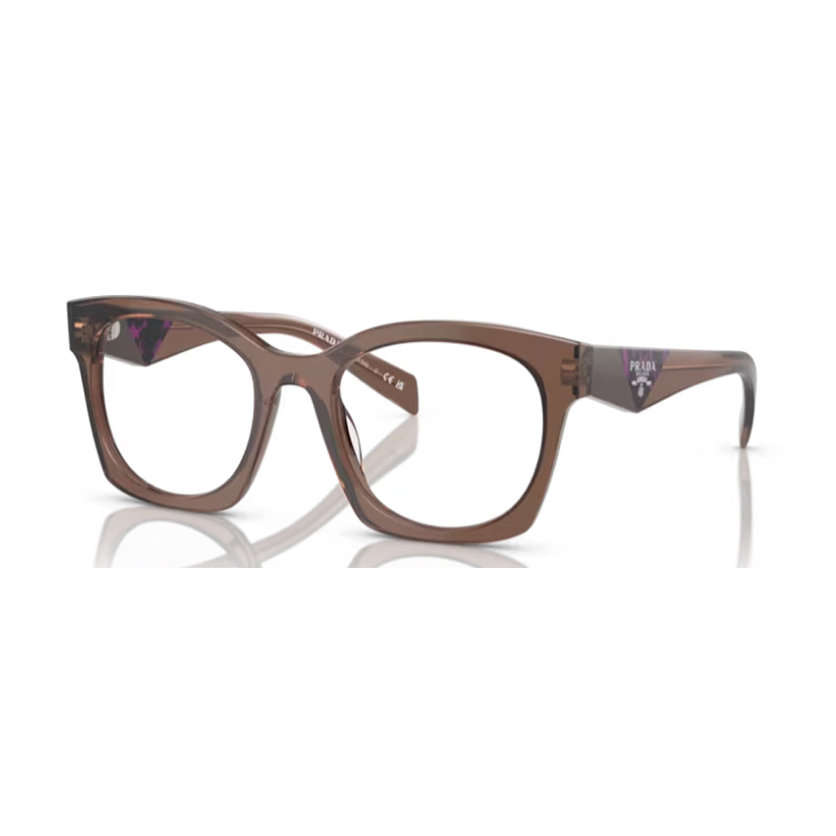 PRA05V 17O1O1 Marrone Acetate Occhiali Vista