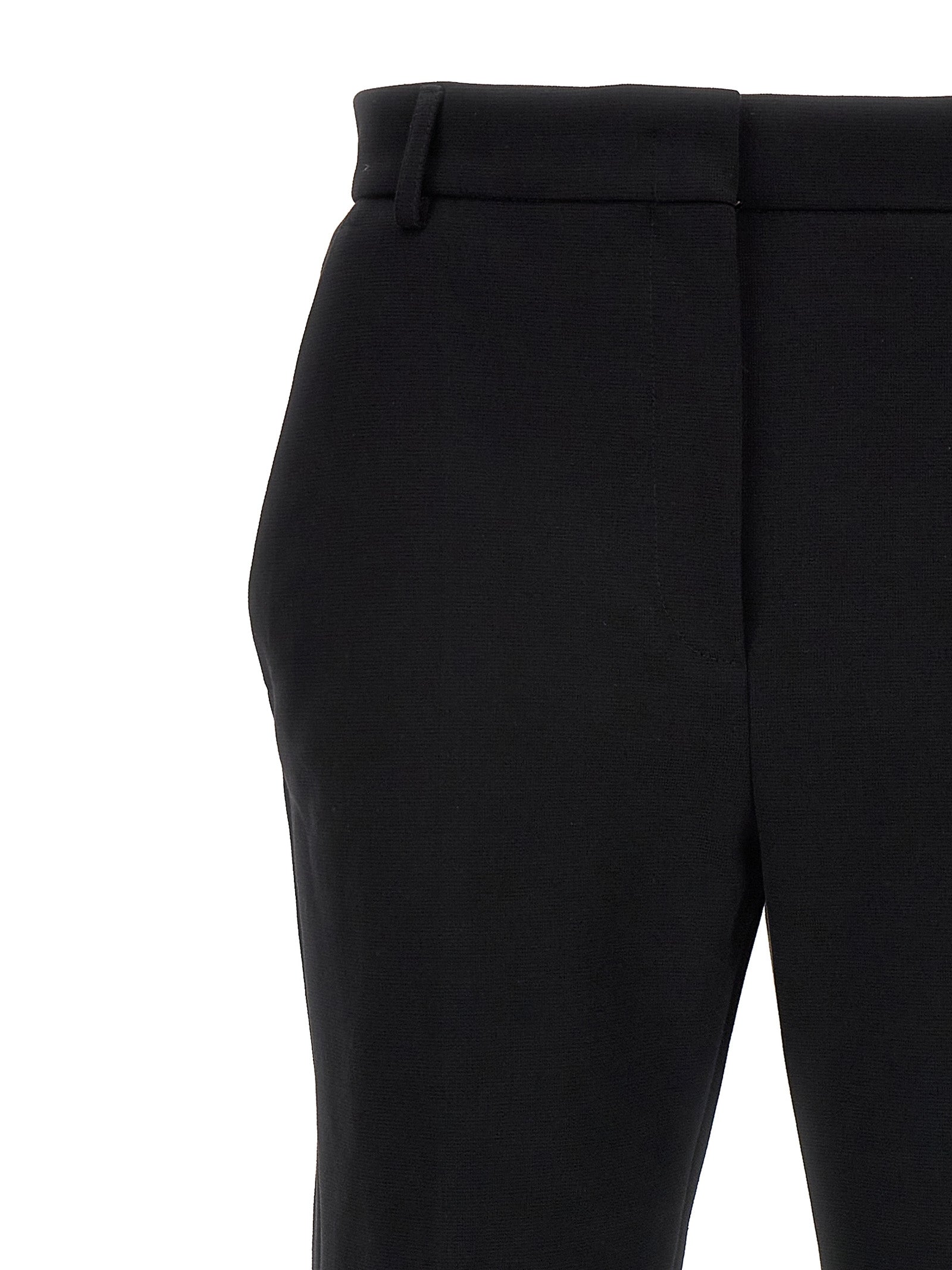 Pontida Pants Black Cotton