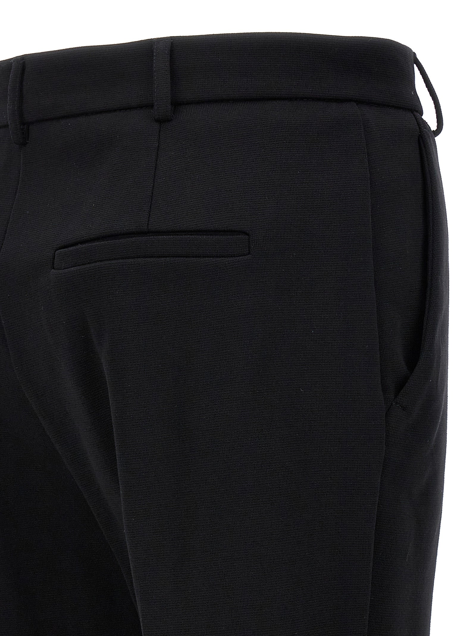 Pontida Pants Black Cotton