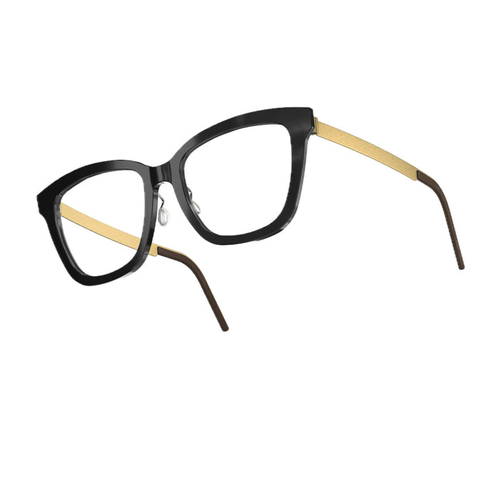Acetanium 1186 AK81: K24-GT Nero-Oro Acetate/titanium Occhiali Da Vista