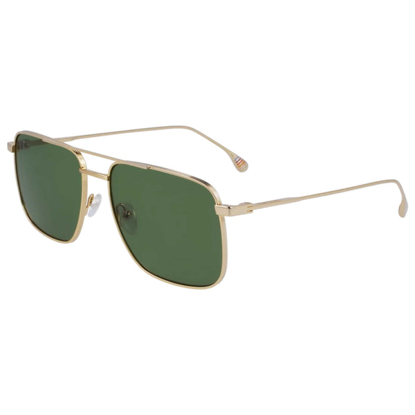 Paul Smith Mens Halsey 58 Mm Gold Sunglasses Ps23100s-715-58 One Color