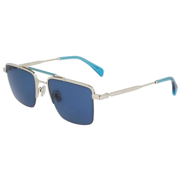 Paul Smith Mens Landor 55 Mm Silver Sunglasses Ps24109s-004-55 One Color