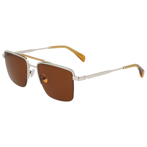 Paul Smith Mens Landor 55 Mm Silver Sunglasses Ps24109s-006-55 One Color