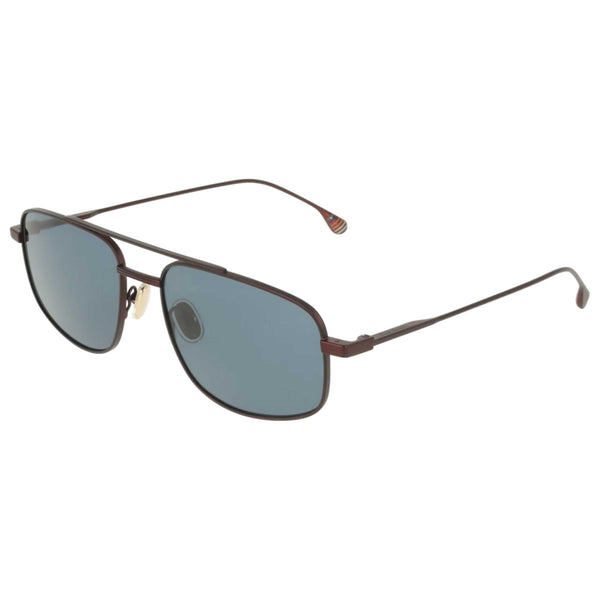 Paul Smith Mens Purley 59 Mm Semi Matte Burgundy Sunglasses Ps26100s-770-59 One Color
