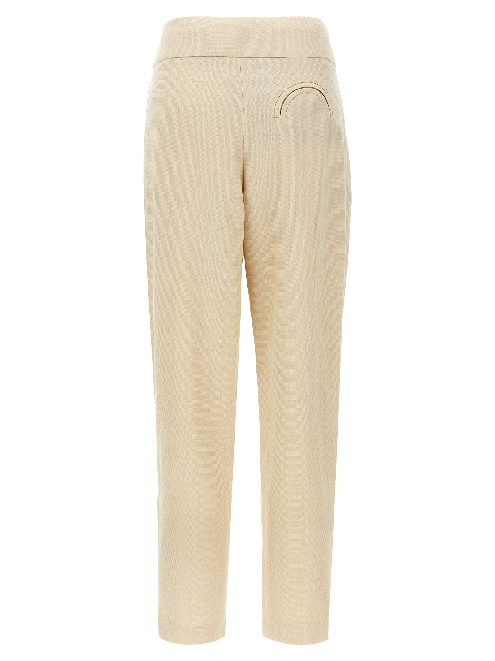 Sheena Basque pants Beige Viscose