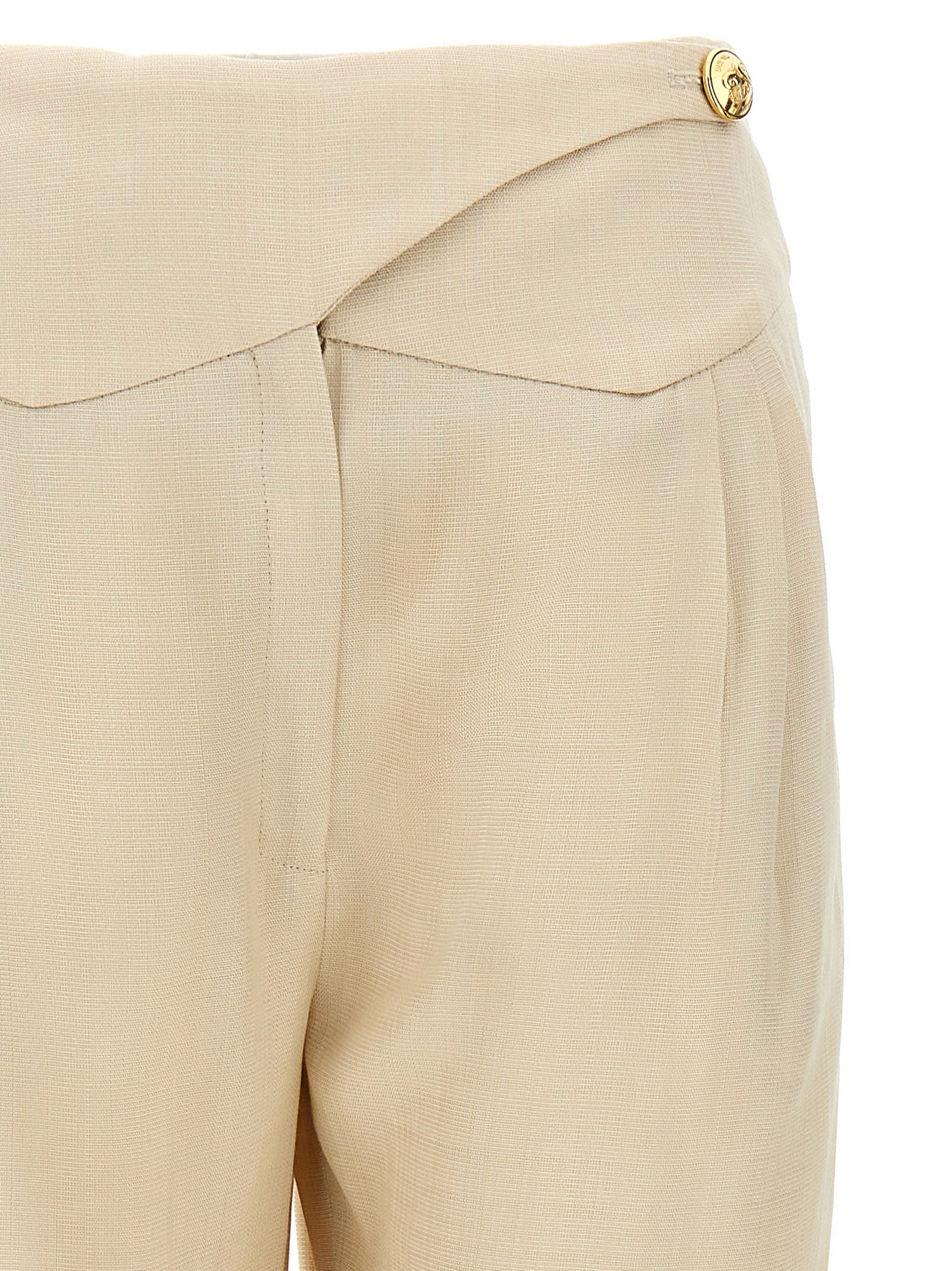 Sheena Basque pants Beige Viscose