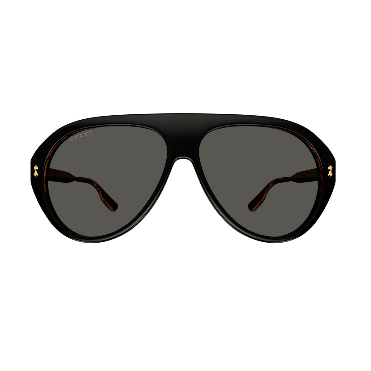 Gucci GG1515S Linea Lettering 001 Nero Acetate/metal Occhiali Sole